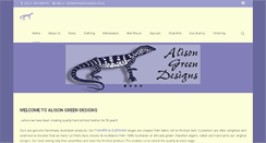 Desktop Screenshot of alisongreendesigns.com.au